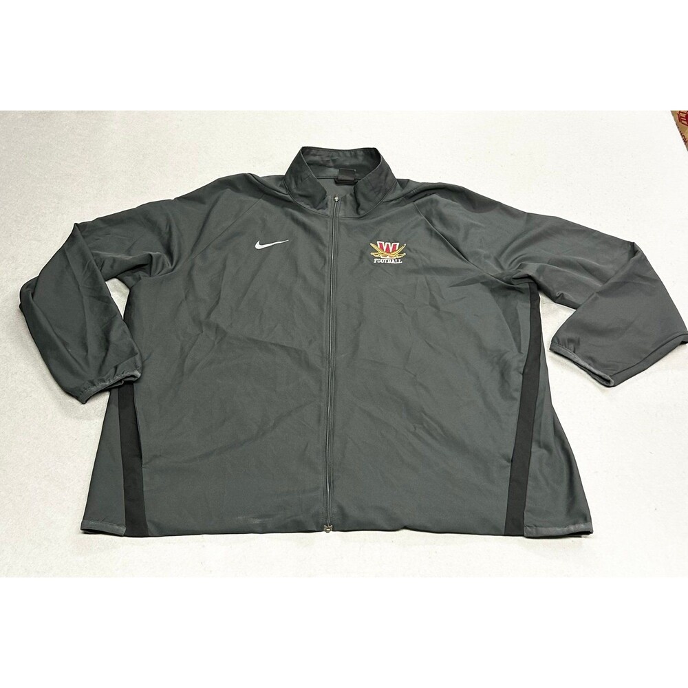 Nike Men’s Dry Team Woven Jacket 3XL Gray Black
